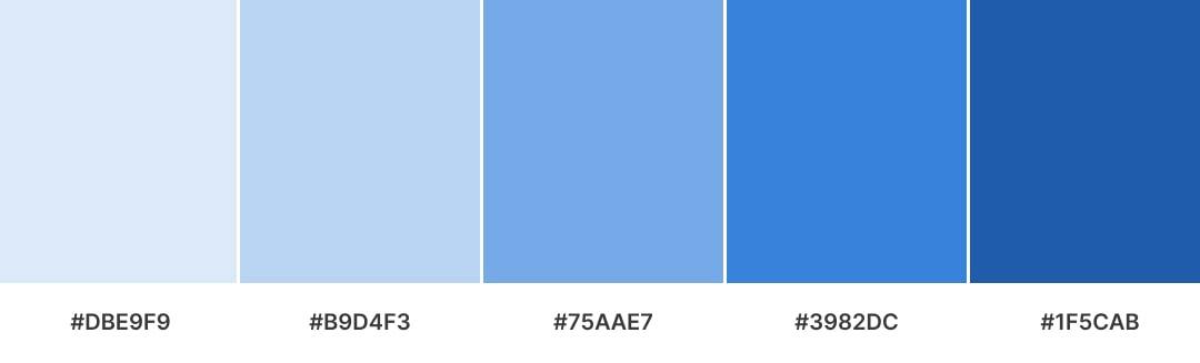 Monochromatic color scheme