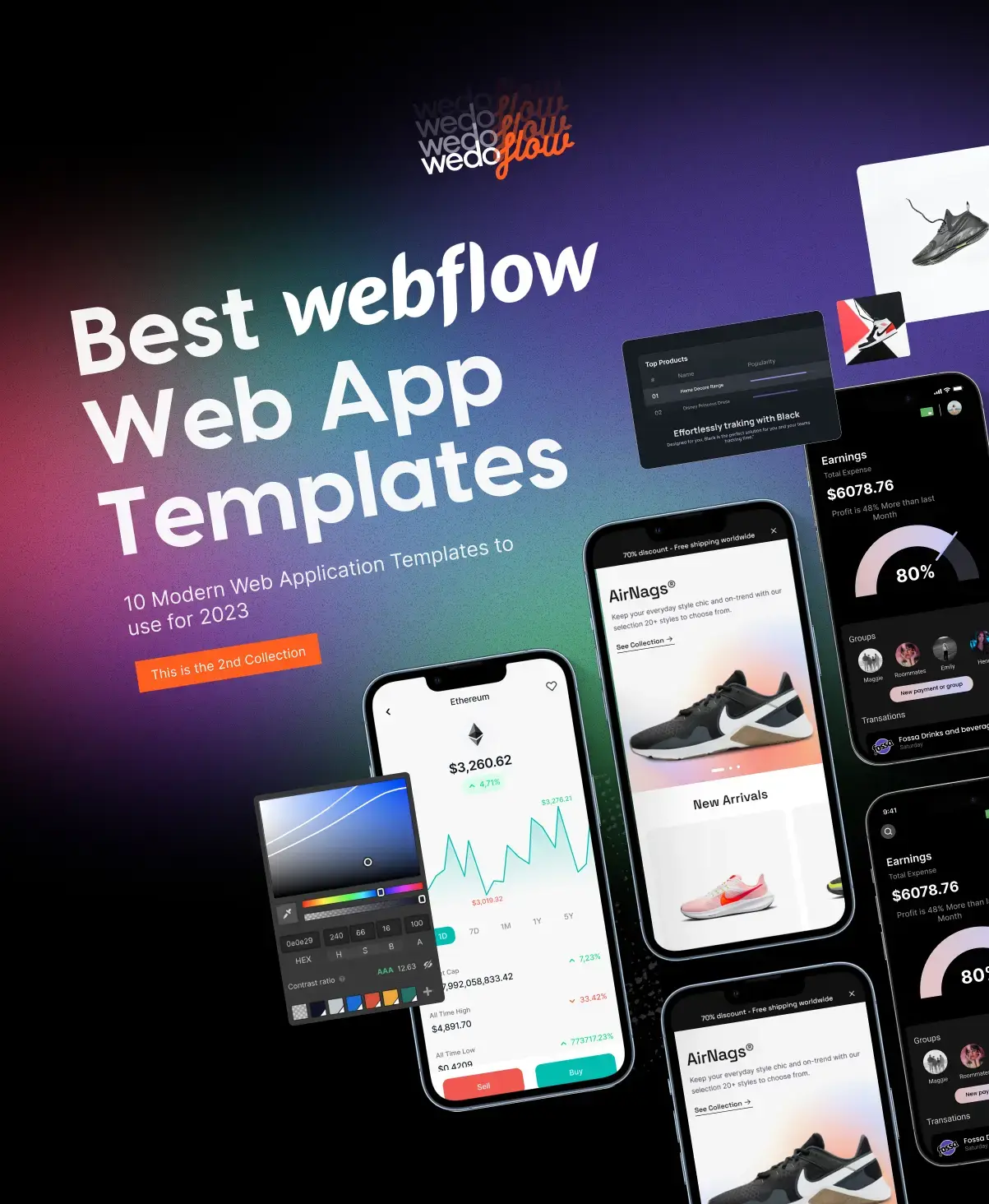 10 Best Webflow Web App Templates for SaaS & Startups (2026)